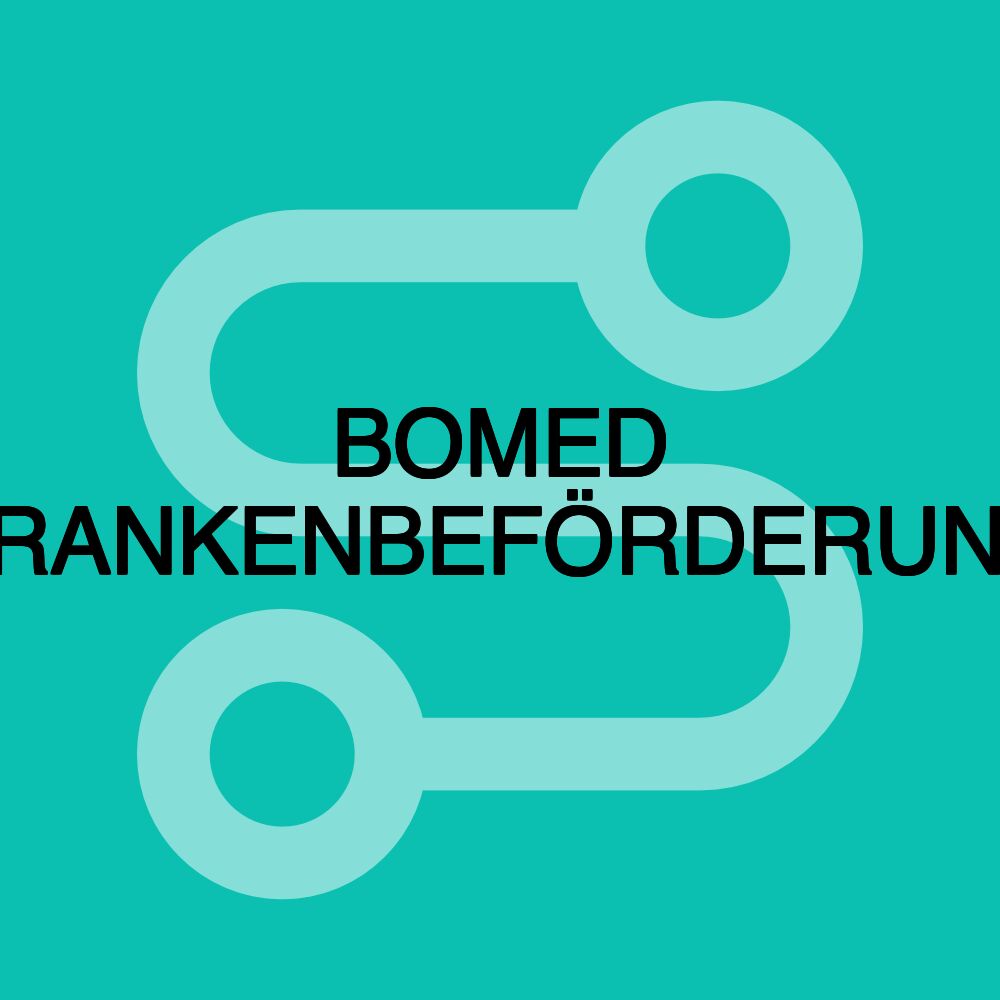 BOMED KRANKENBEFÖRDERUNG