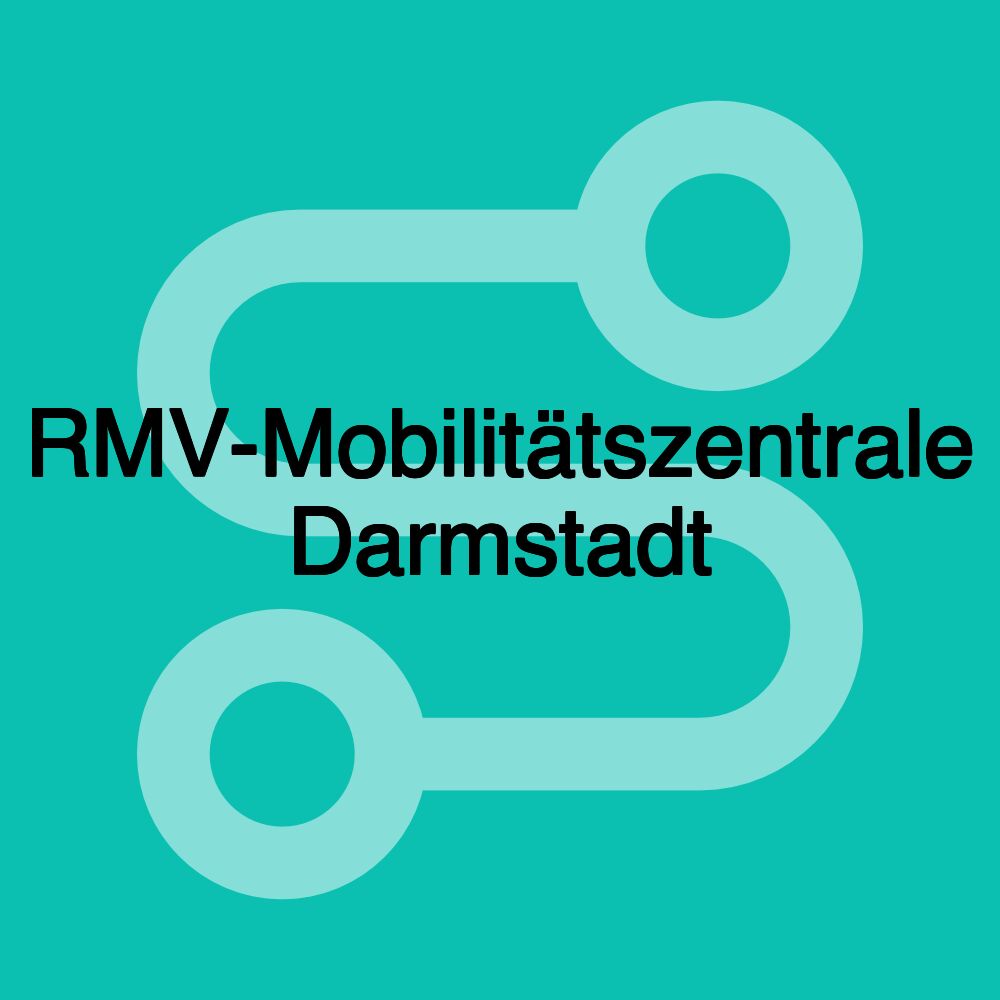 RMV-Mobilitätszentrale Darmstadt