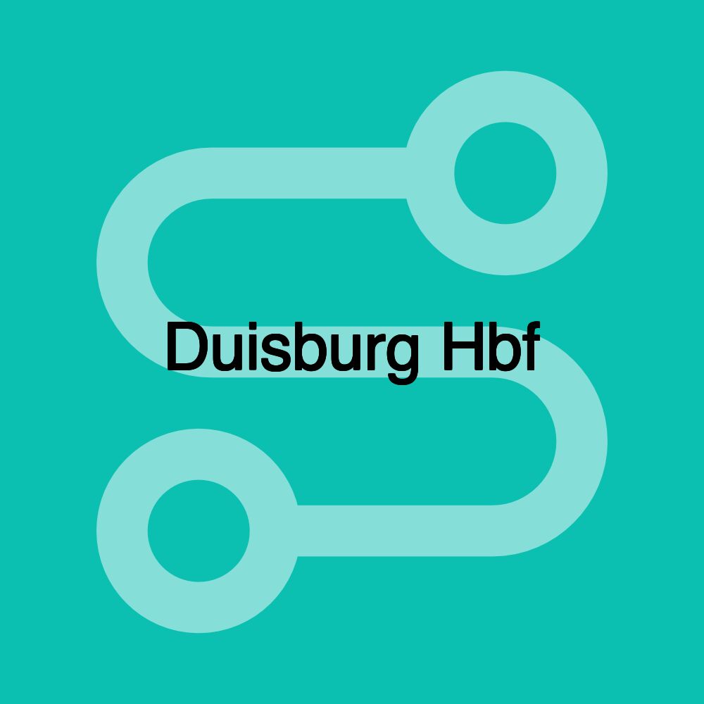 Duisburg Hbf Duisburg Hbf