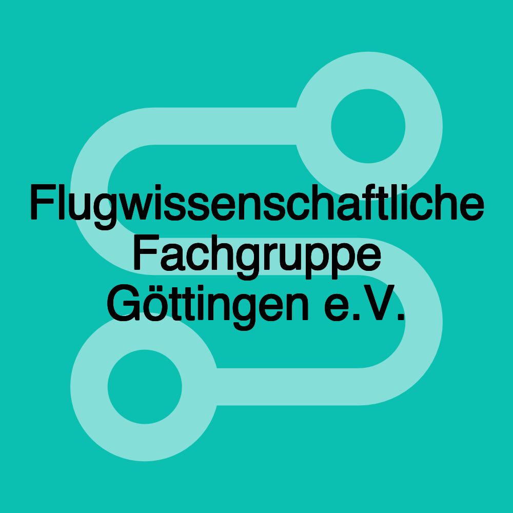 Flugwissenschaftliche Fachgruppe Göttingen e.V.