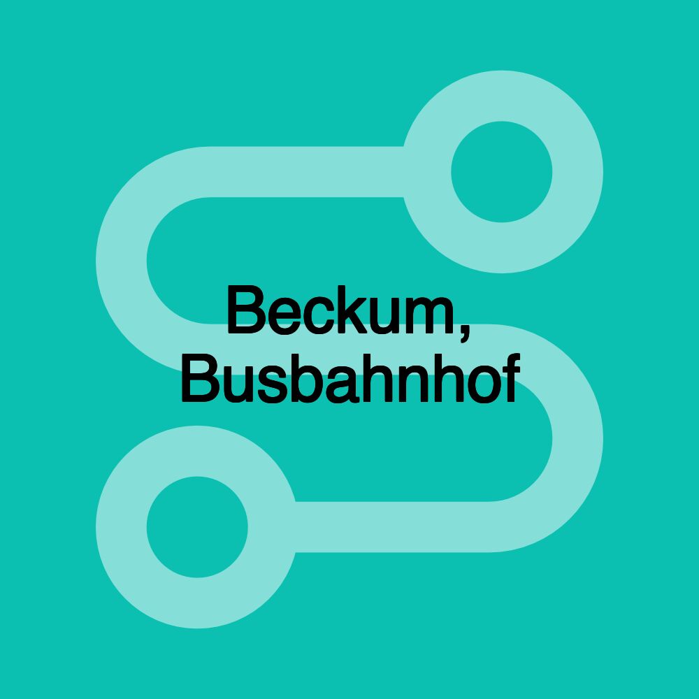 Beckum, Busbahnhof