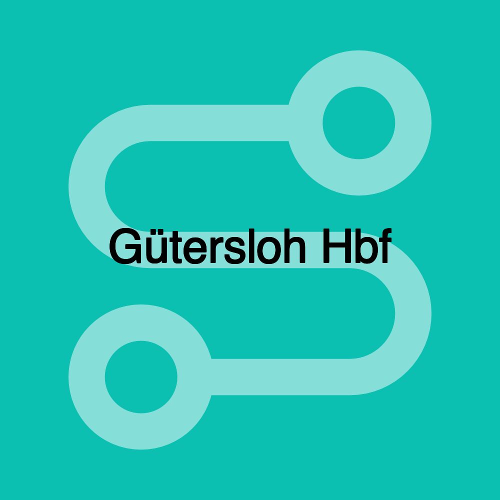 Gütersloh Hbf Gütersloh Hbf