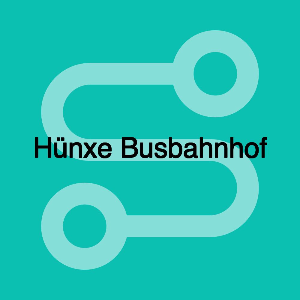 Hünxe Busbahnhof