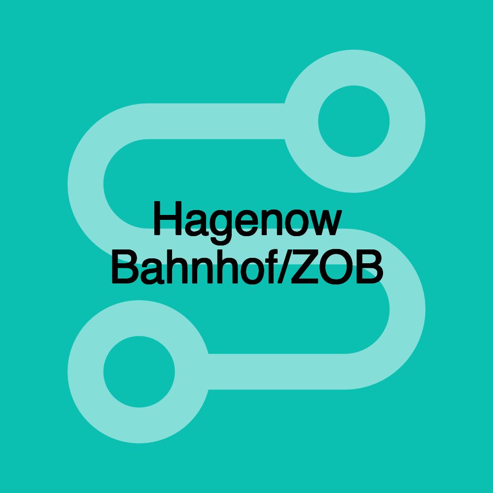 Hagenow Bahnhof/ZOB Hagenow Bahnhof/ZOB