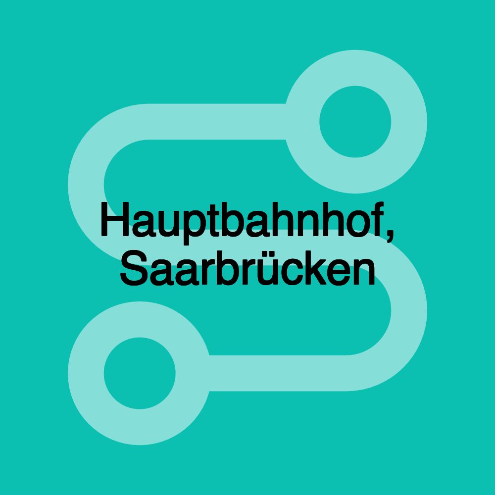 Hauptbahnhof, Saarbrücken
