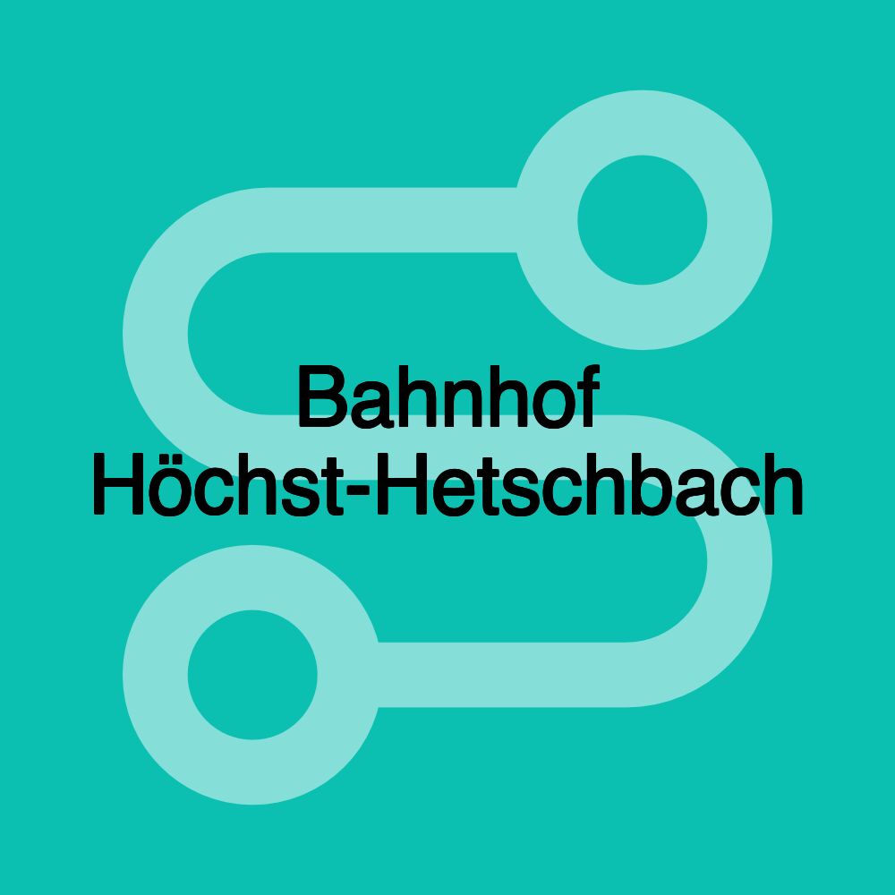 Bahnhof Höchst-Hetschbach