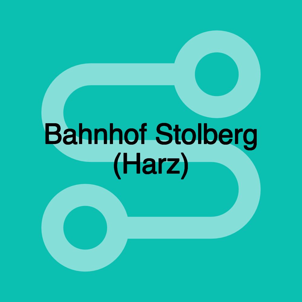 Bahnhof Stolberg (Harz) Bahnhof Stolberg (Harz)