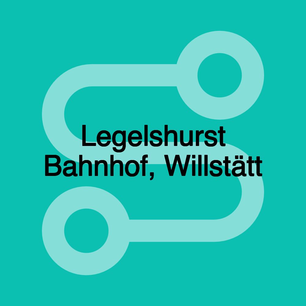 Legelshurst Bahnhof, Willstätt Legelshurst Bahnhof, Willstätt