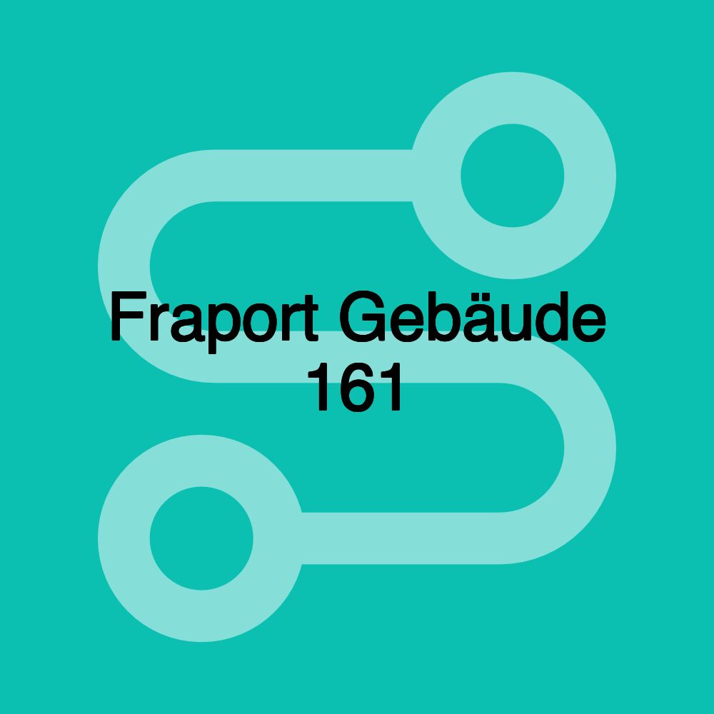 Fraport Gebäude 161 Fraport Gebäude 161