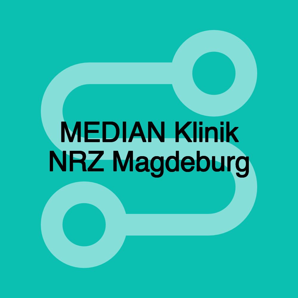 MEDIAN Klinik NRZ Magdeburg MEDIAN Klinik NRZ Magdeburg