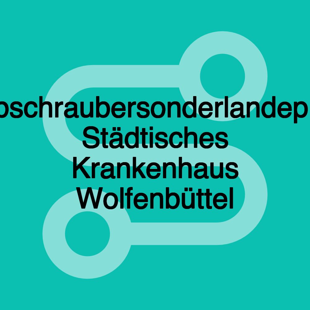 Hubschraubersonderlandeplatz Städtisches Krankenhaus Wolfenbüttel