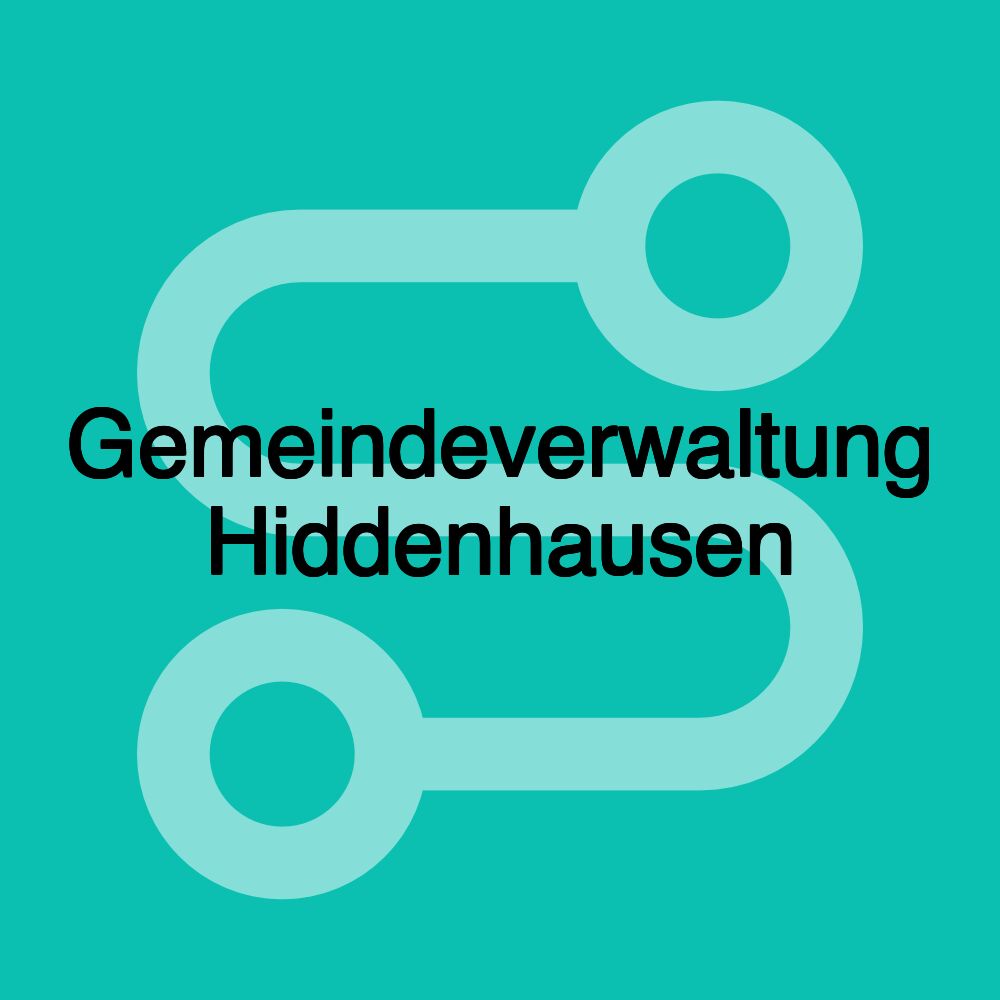 Gemeindeverwaltung Hiddenhausen Gemeindeverwaltung Hiddenhausen