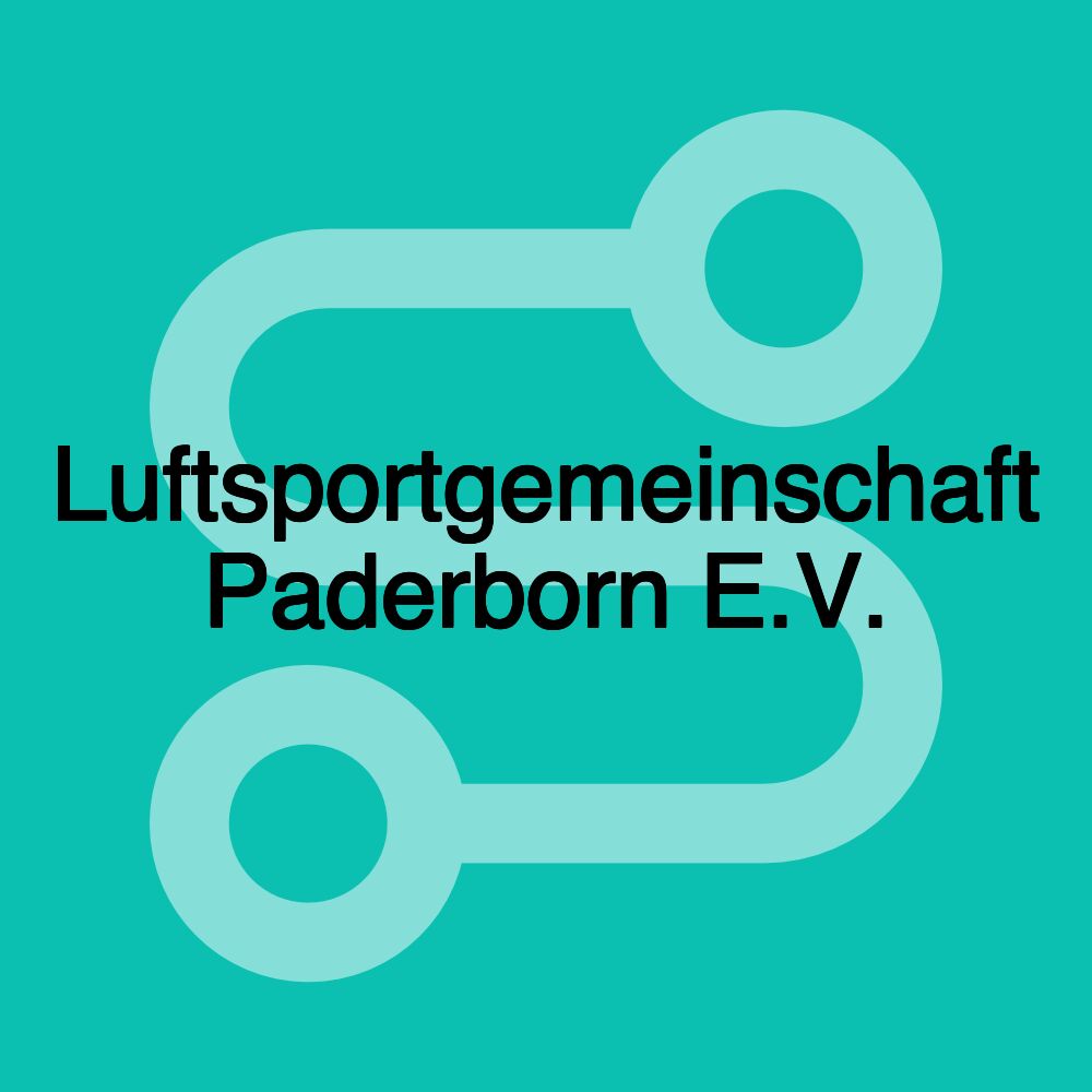 Luftsportgemeinschaft Paderborn E.V. Luftsportgemeinschaft Paderborn E.V.