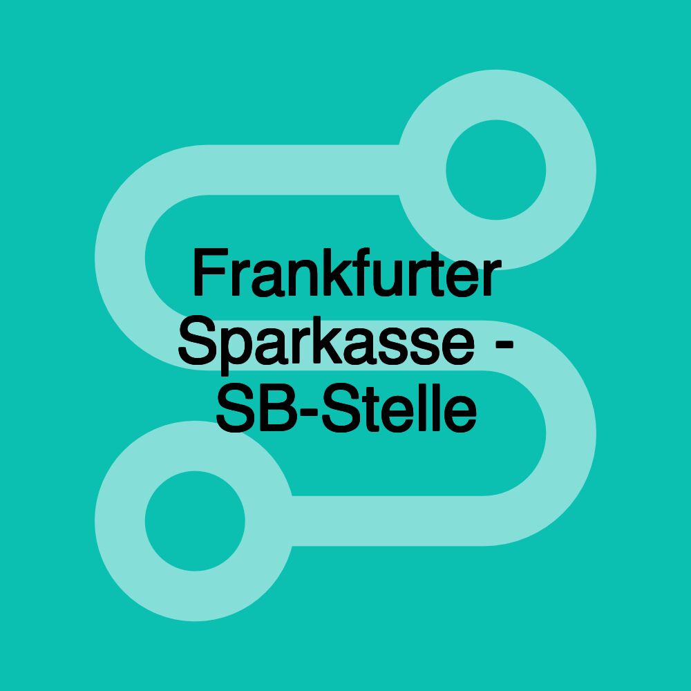 Frankfurter Sparkasse - SB-Stelle