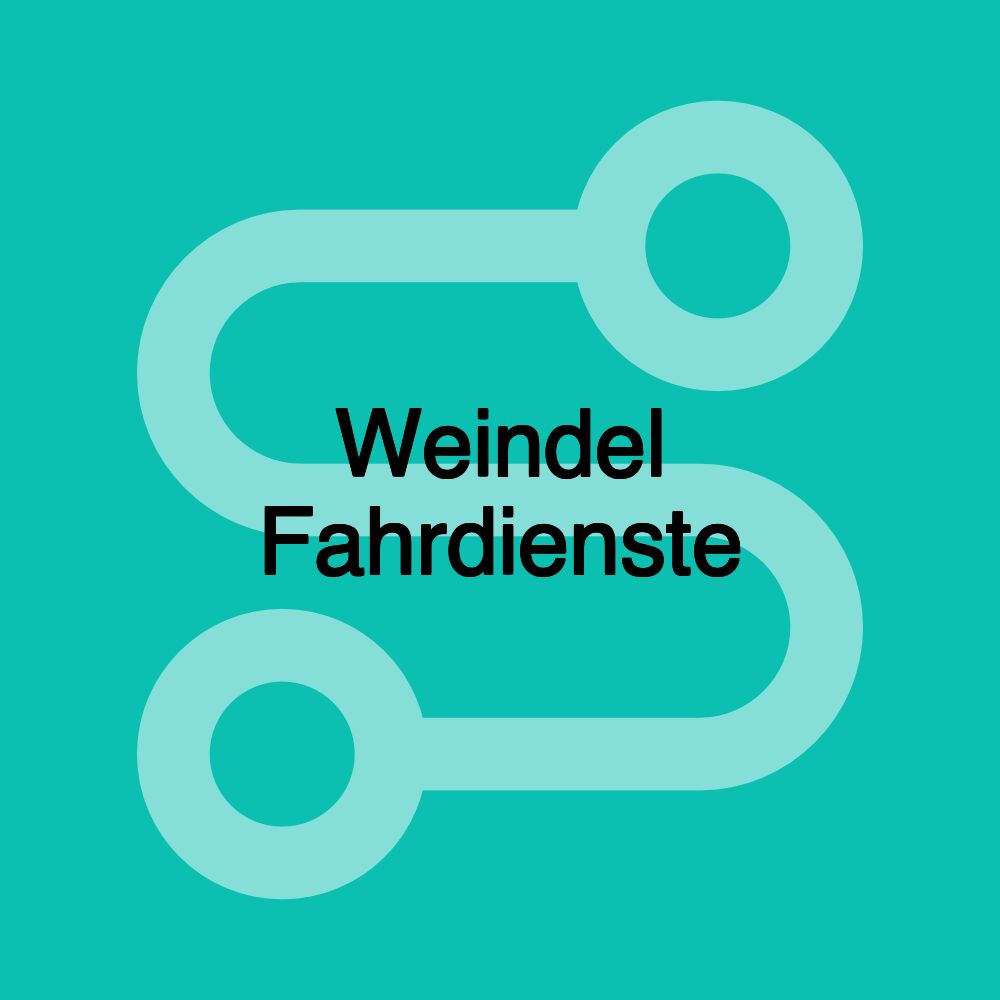 Weindel Fahrdienste