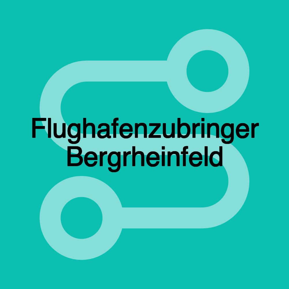 Flughafenzubringer Bergrheinfeld