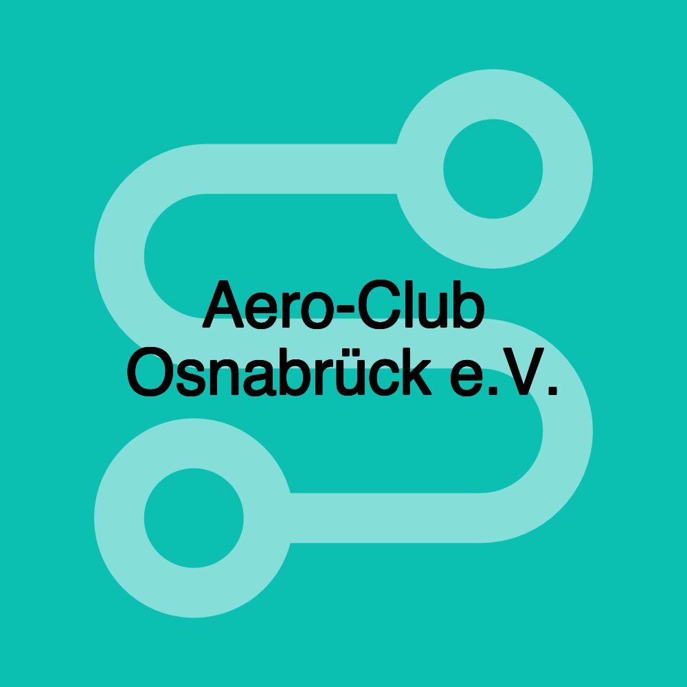 Aero-Club Osnabrück e.V. Aero-Club Osnabrück e.V.