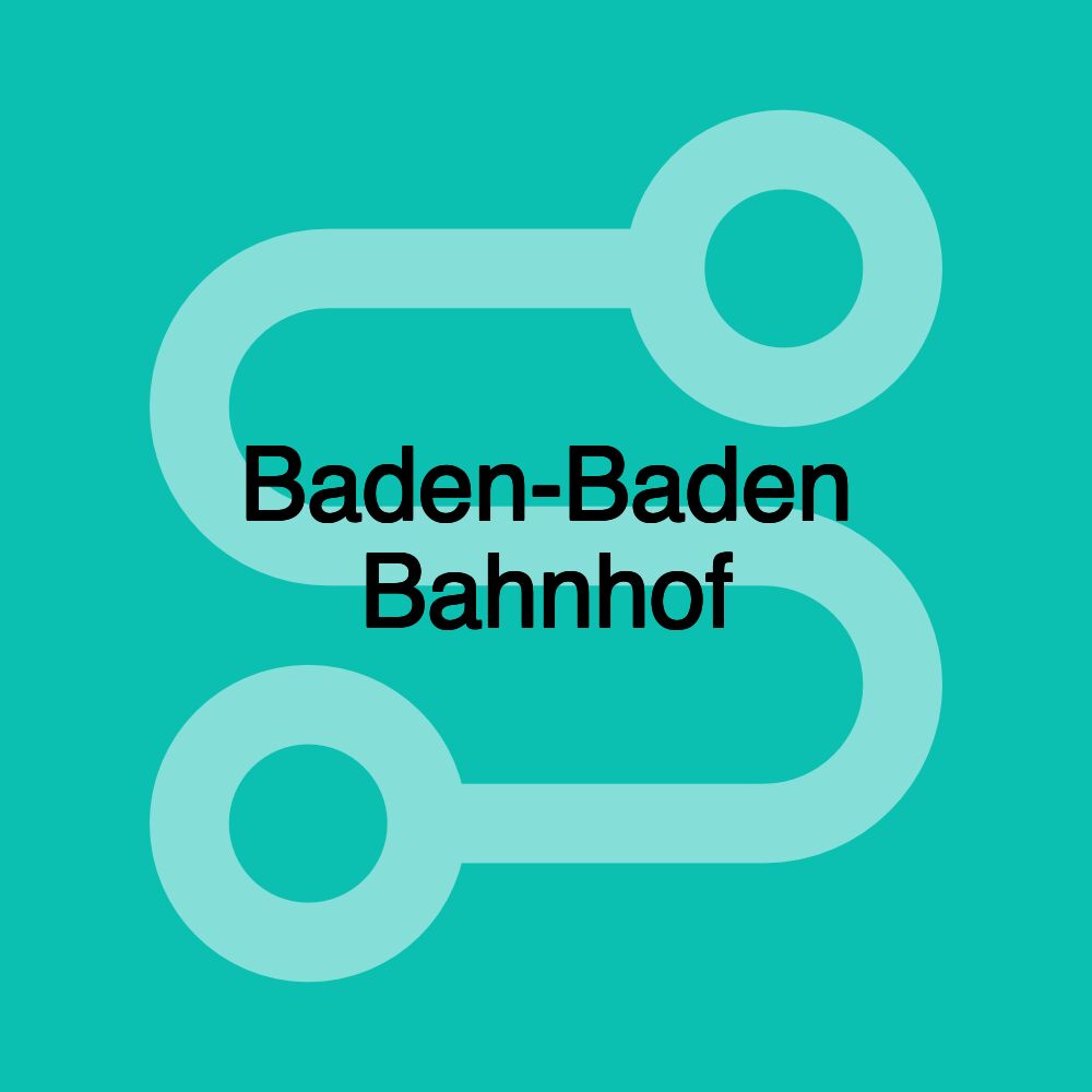 Baden-Baden Bahnhof Baden-Baden Bahnhof