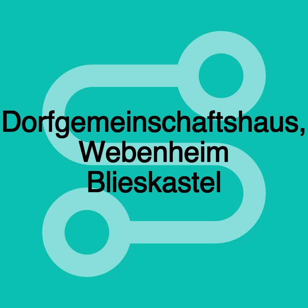 Dorfgemeinschaftshaus, Webenheim Blieskastel Dorfgemeinschaftshaus, Webenheim Blieskastel