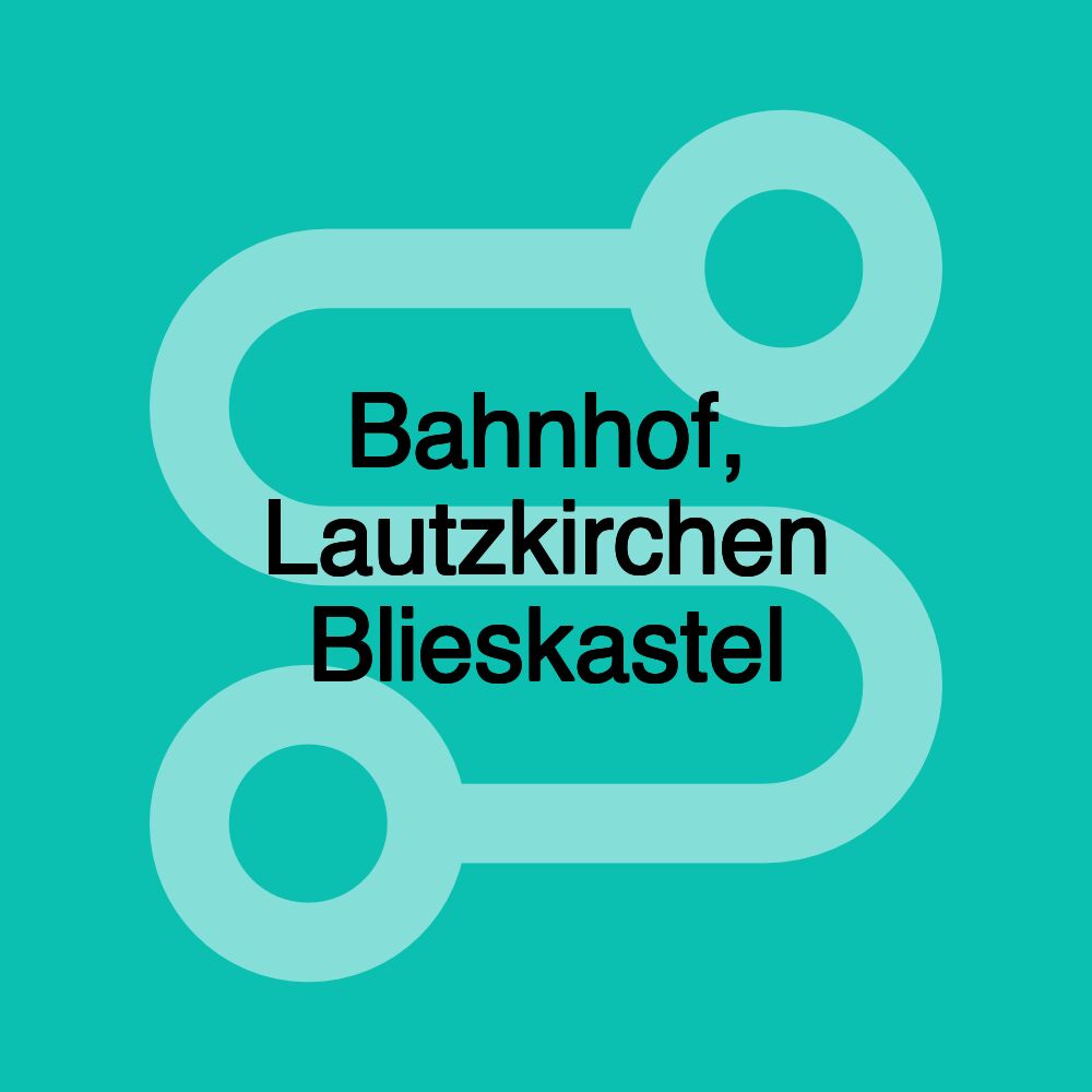 Bahnhof, Lautzkirchen Blieskastel Bahnhof, Lautzkirchen Blieskastel