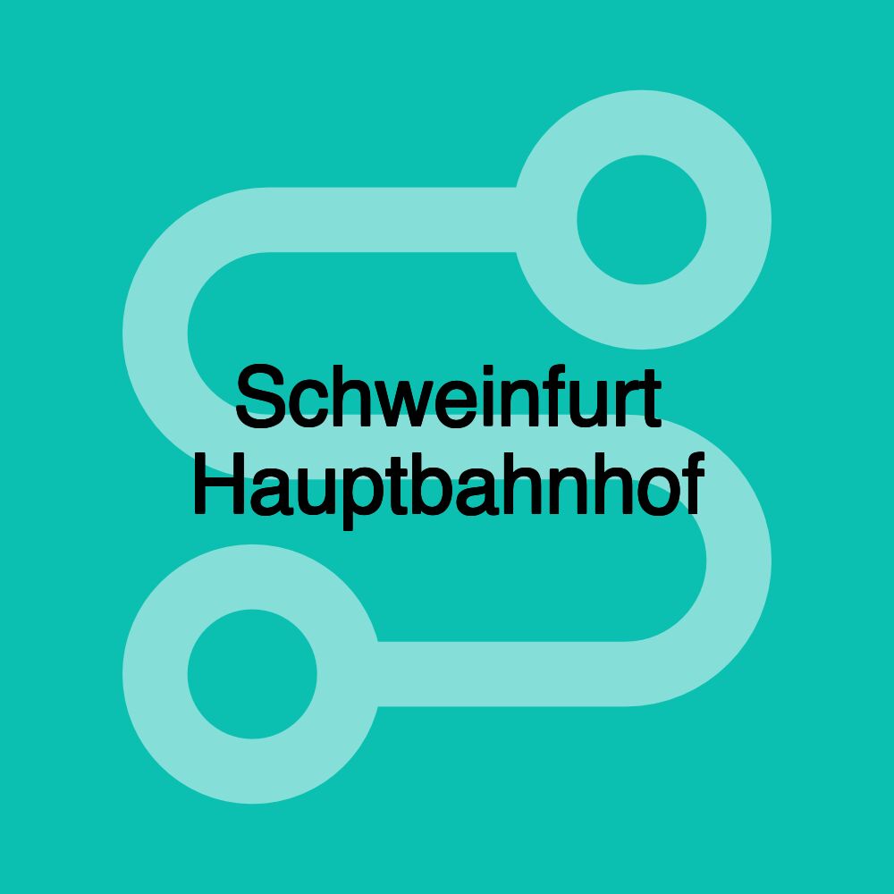 Schweinfurt Hauptbahnhof Schweinfurt Hauptbahnhof