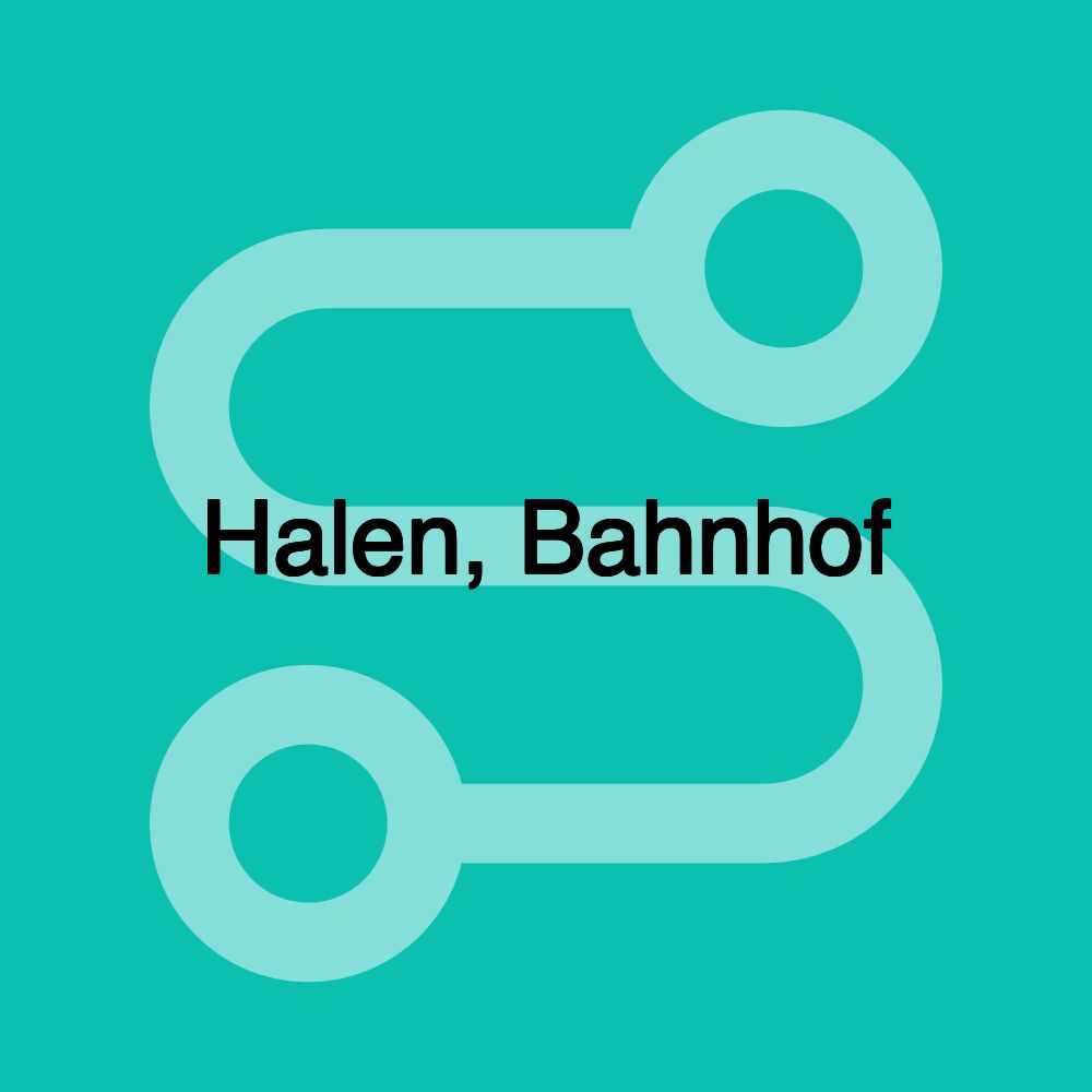 Halen, Bahnhof Halen, Bahnhof