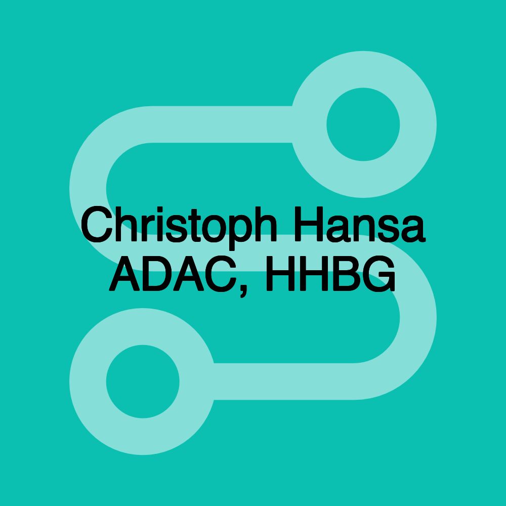 Christoph Hansa ADAC, HHBG Christoph Hansa ADAC, HHBG