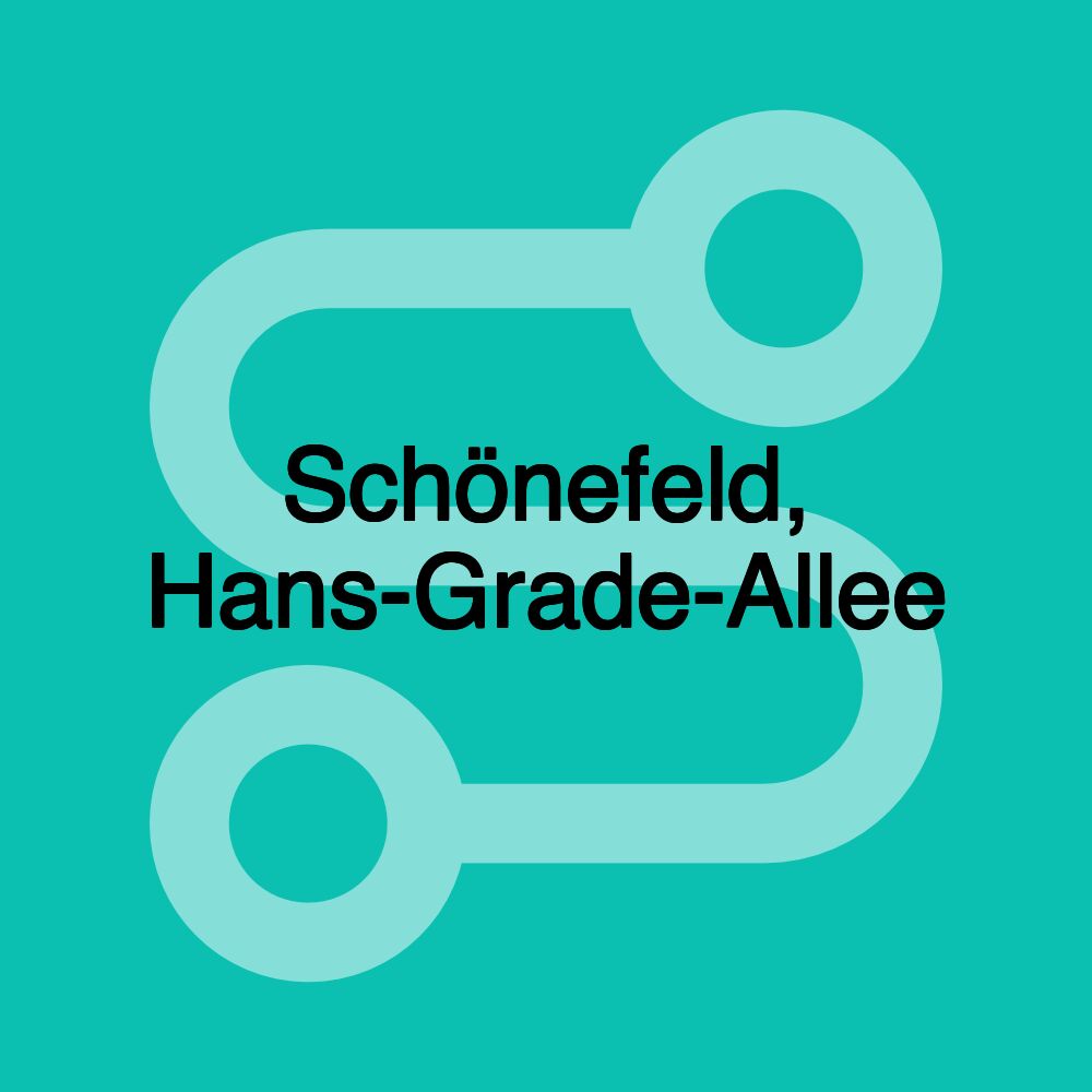 Schönefeld, Hans-Grade-Allee Schönefeld, Hans-Grade-Allee