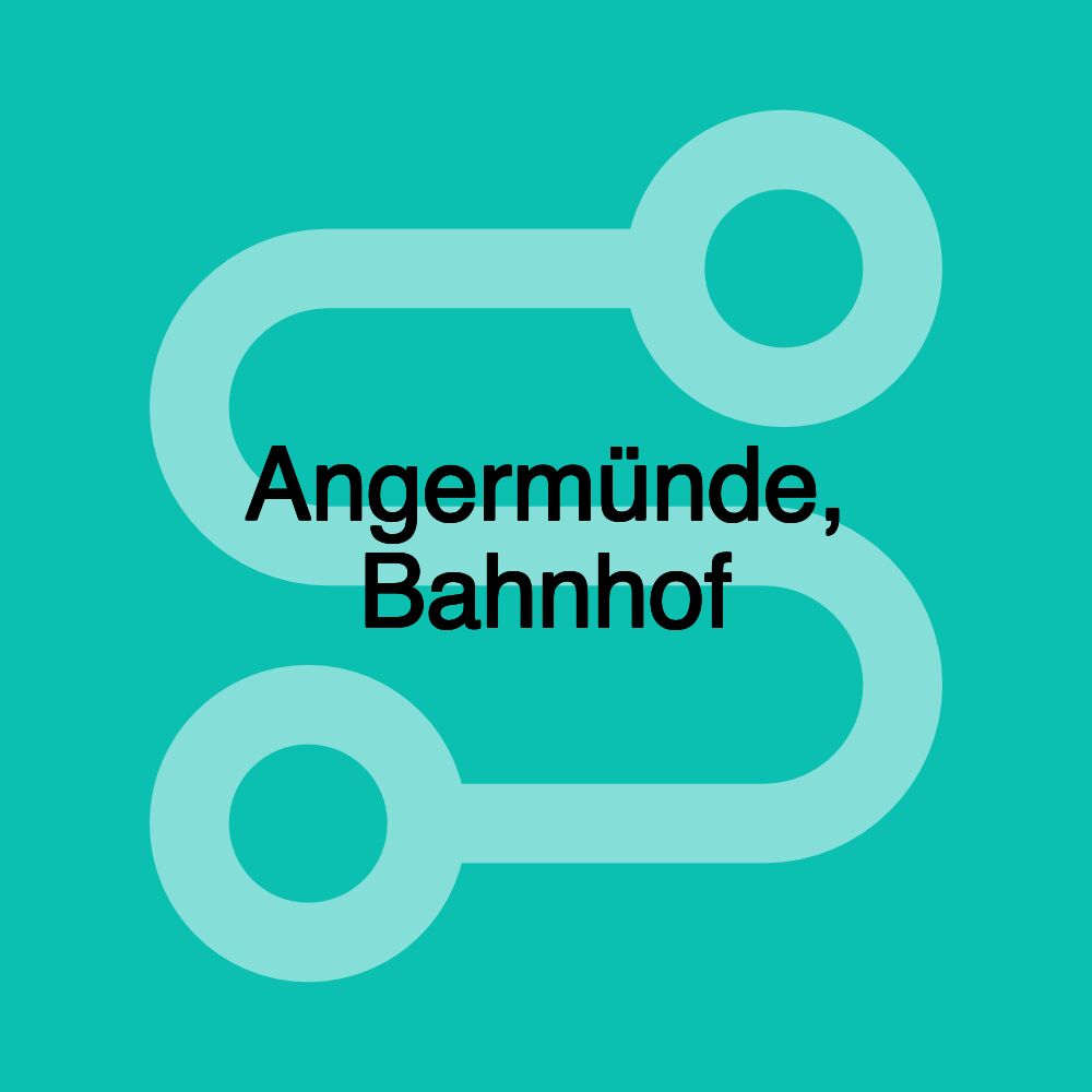 Angermünde, Bahnhof
