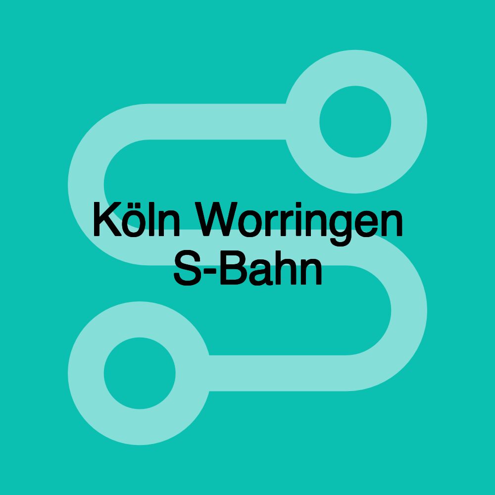 Köln Worringen S-Bahn Köln Worringen S-Bahn