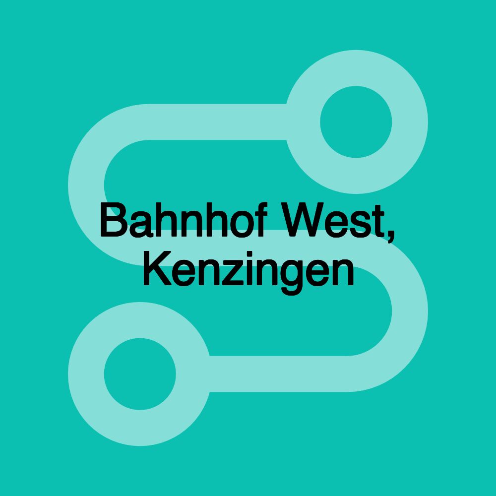 Bahnhof West, Kenzingen Bahnhof West, Kenzingen