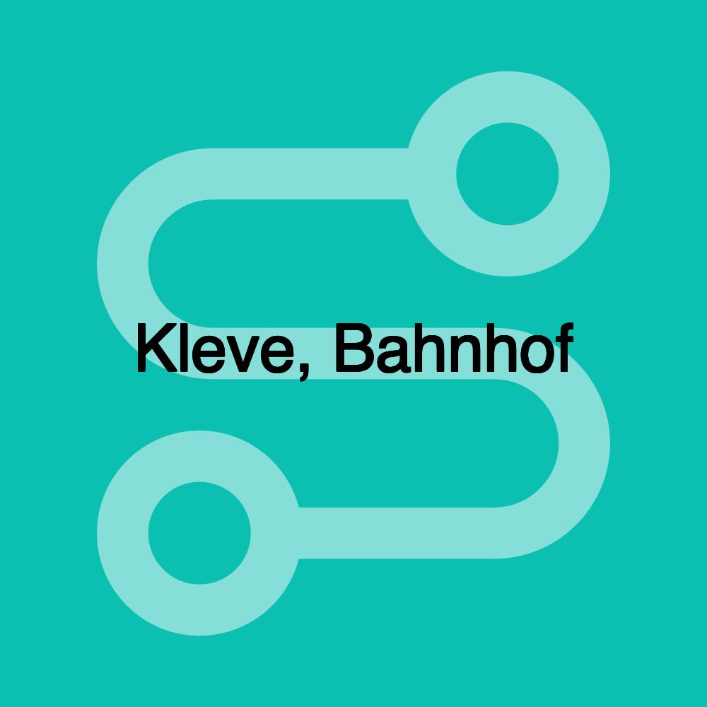 Kleve, Bahnhof