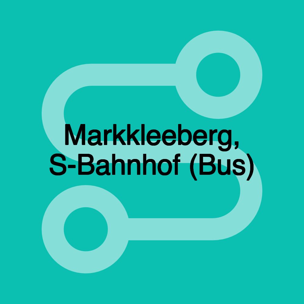 Markkleeberg, S-Bahnhof (Bus) Markkleeberg, S-Bahnhof (Bus)