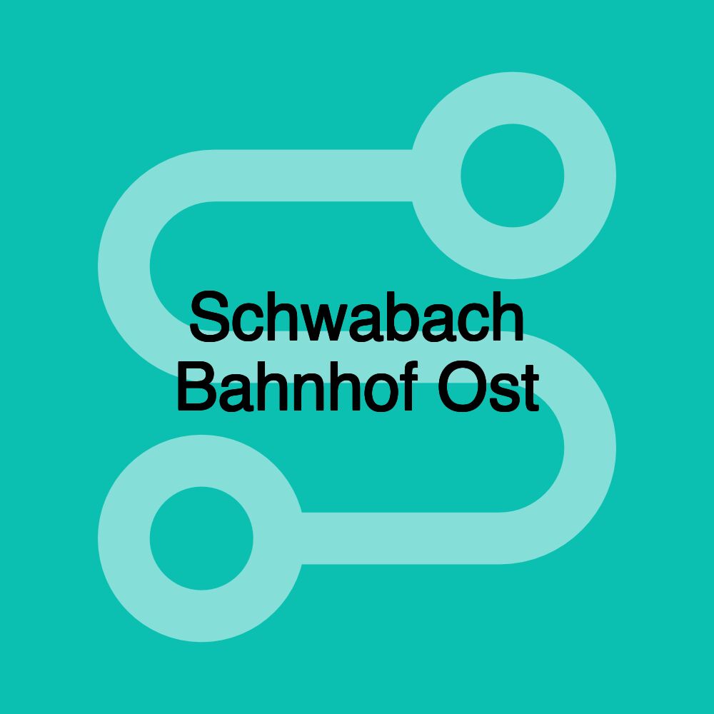 Schwabach Bahnhof Ost Schwabach Bahnhof Ost